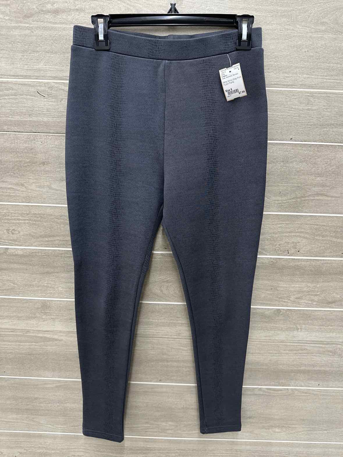 Creation Size 6 Gray Womens Pants