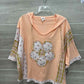 Bibi Size 18/20W Coral Plus Shirt