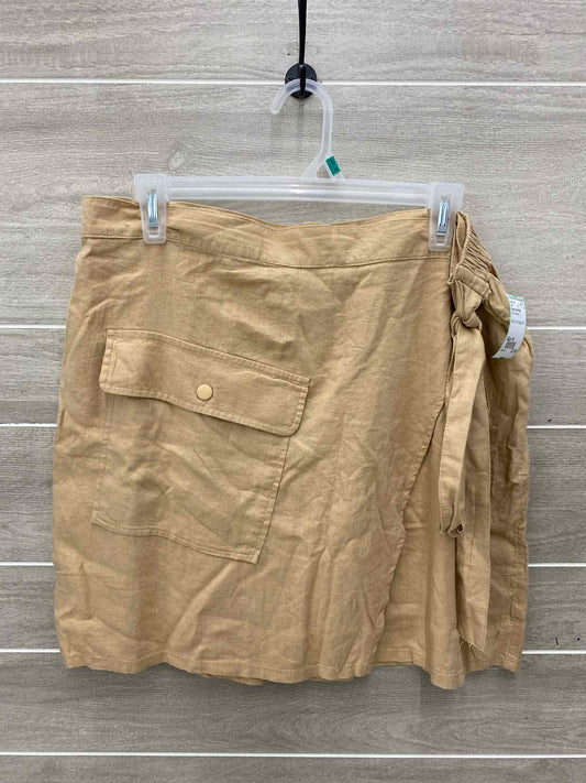 Rachel Rachel Roy Tan Womens Size 14 Skirt