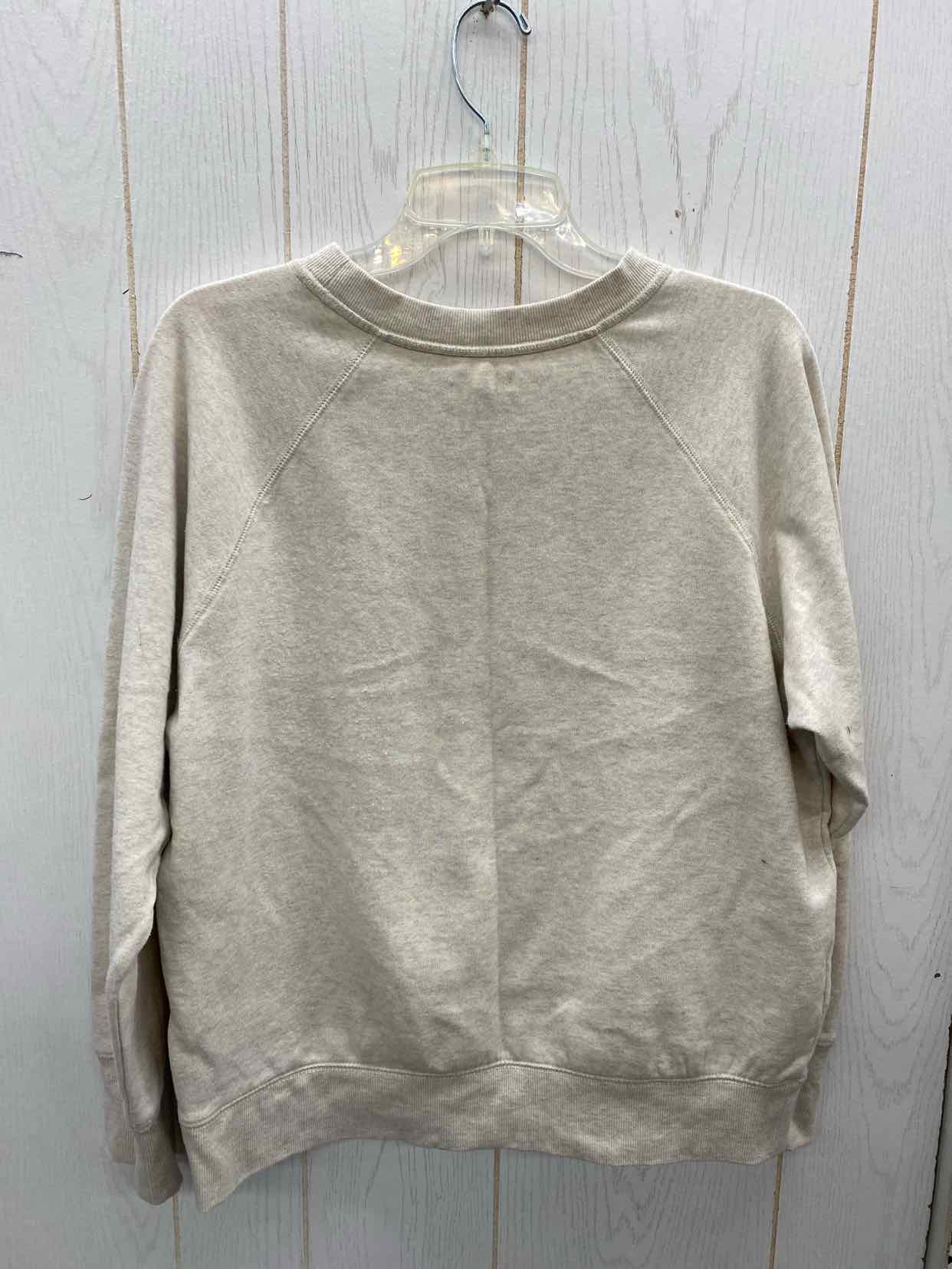 Maurices Cream Womens Size L Sweatshirt