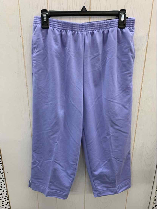 Alfred Dunner Purple Womens Size 6/8 Pants