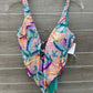 BarIII Multi-Color Womens Size M Swimsuit