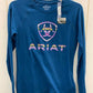 Ariat Blue Womens Size XS Shirt