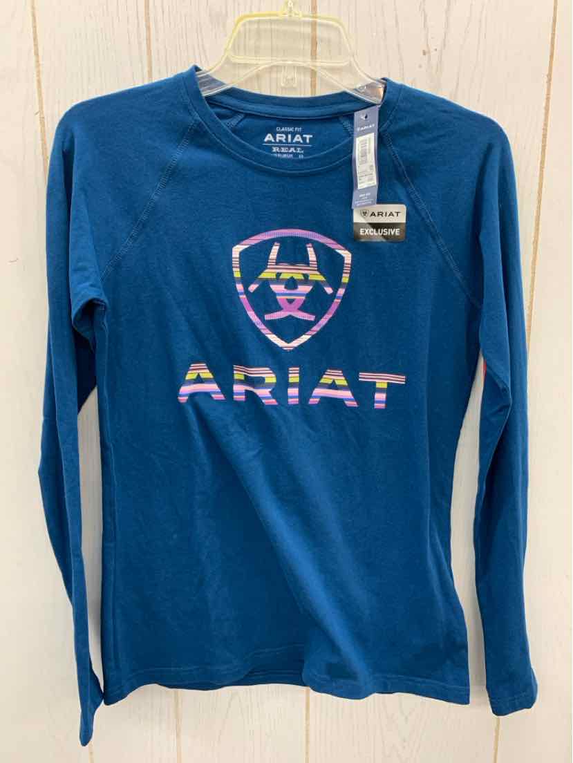 Ariat Blue Womens Size XS Shirt