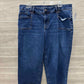Maurices Size 14W Blue Womens Jeans