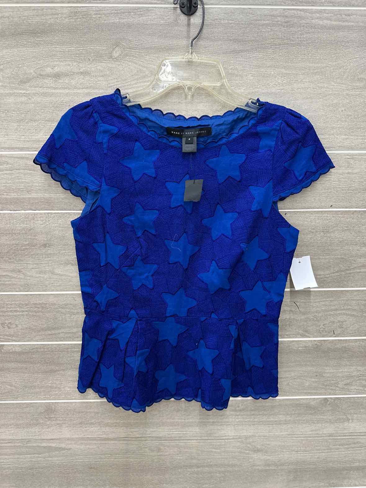 Marc Jacobs Blue Womens Size 2 Shirt