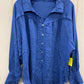 Blue Womens Size L/XL Shirt