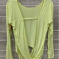Zyia Yellow Womens Size Small Shirt