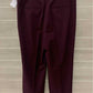 Talbots Burgundy Womens Size 12 Pants