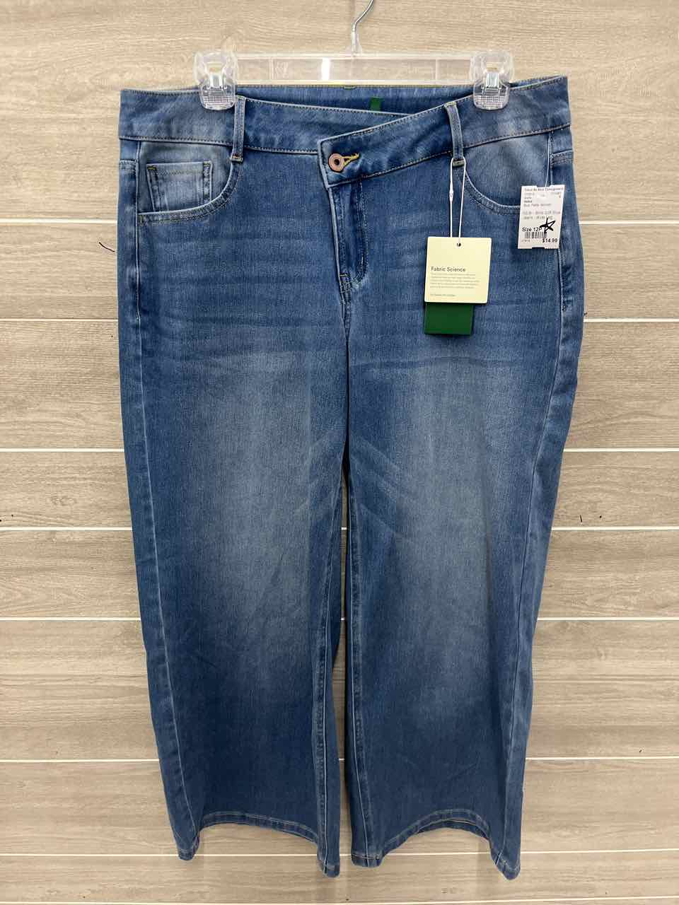 Halara Size 12P Blue Petite Jeans