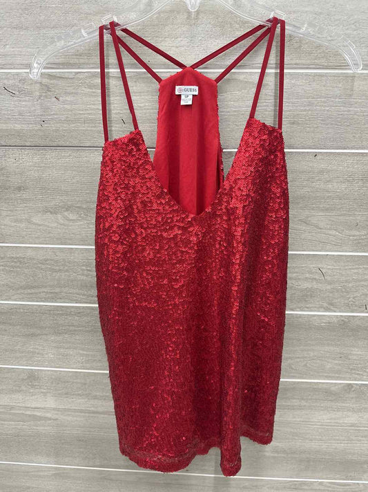 GUESS Size S Red Womens Tank Top