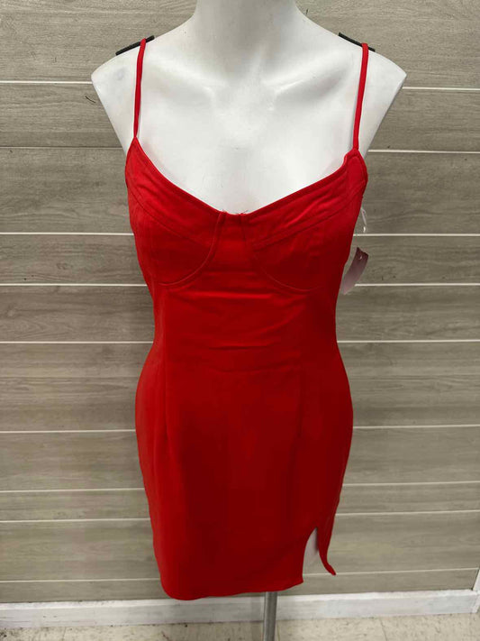 Size 8 Red Womens Dress