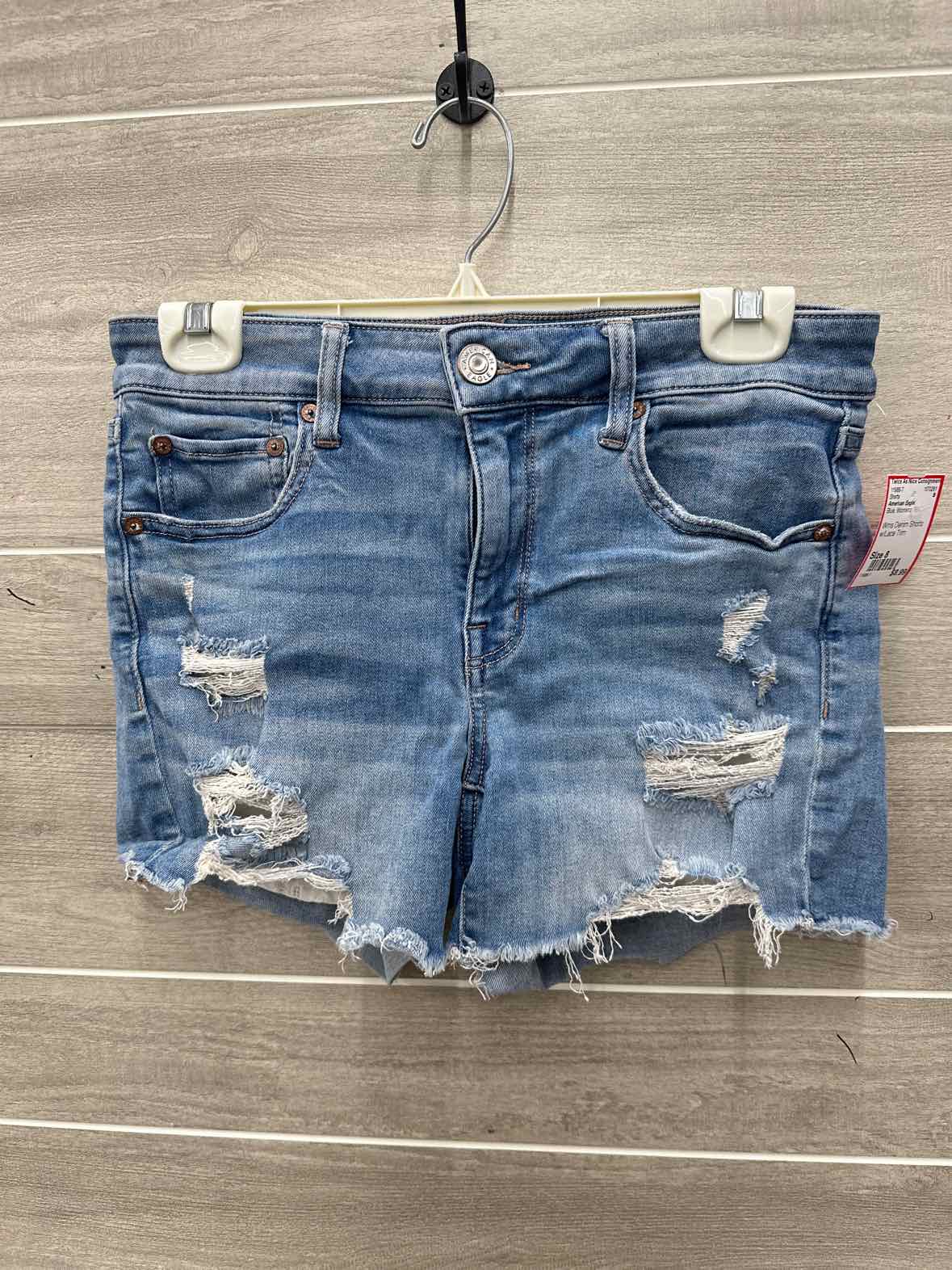 American Eagle Size 8 Blue Womens Shorts
