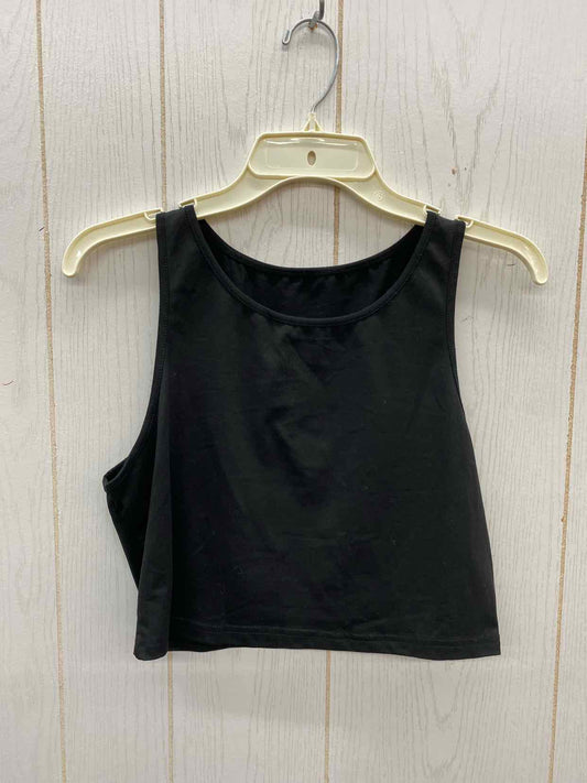 Shein Black Junior Size L Tank Top