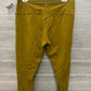 Lululemon Size 16 Mustard Plus Leggings