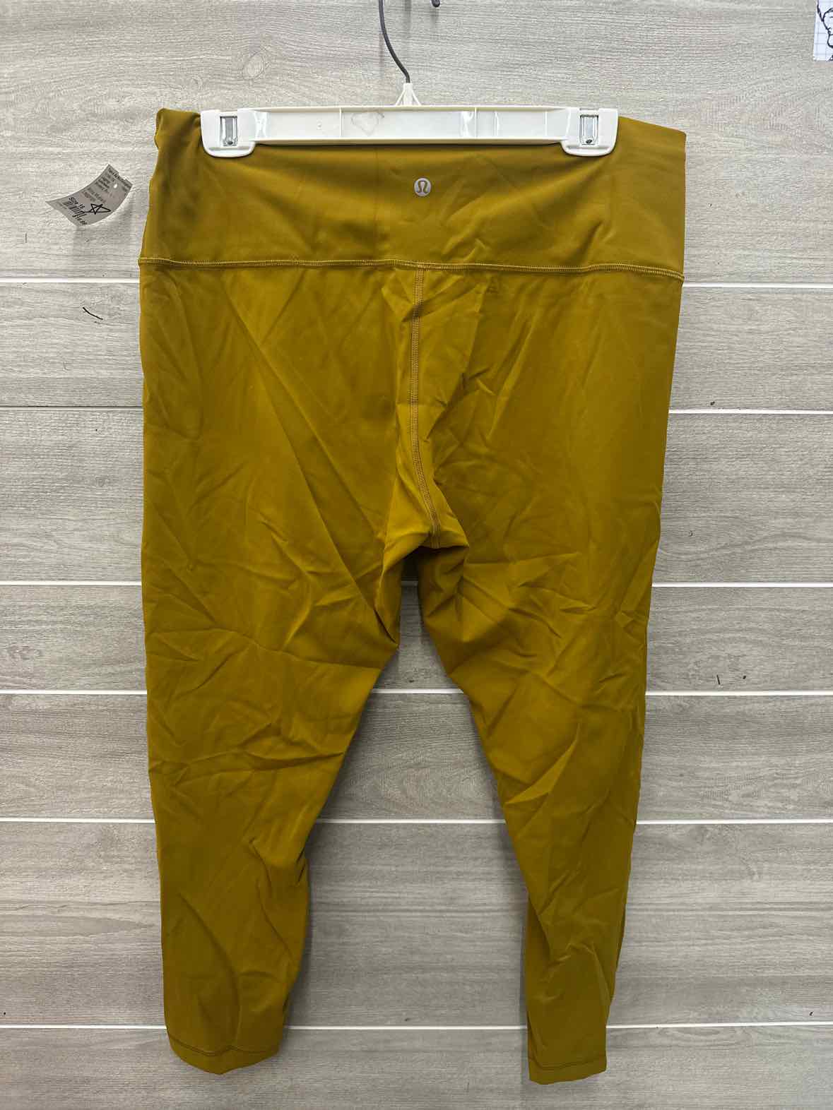 Lululemon Size 16 Mustard Plus Leggings