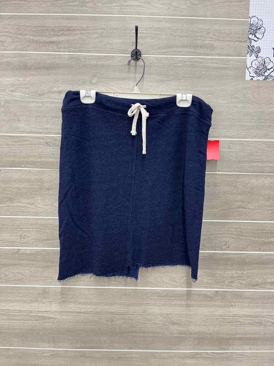 Sundry Navy Womens Women Size L Skirt