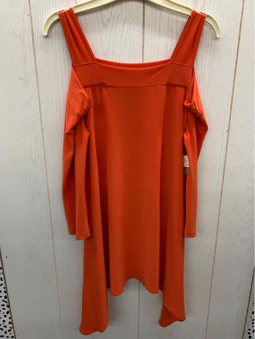 Clara Sun Woo Orange Womens Size Small Shirt