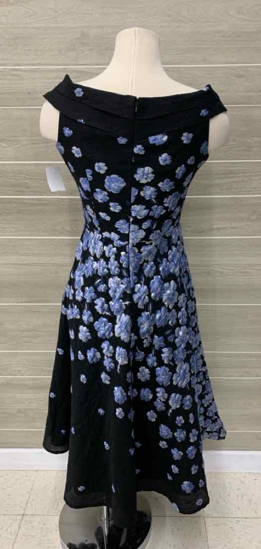 Carmen Marc Valvo Black Womens Size 8 Dress