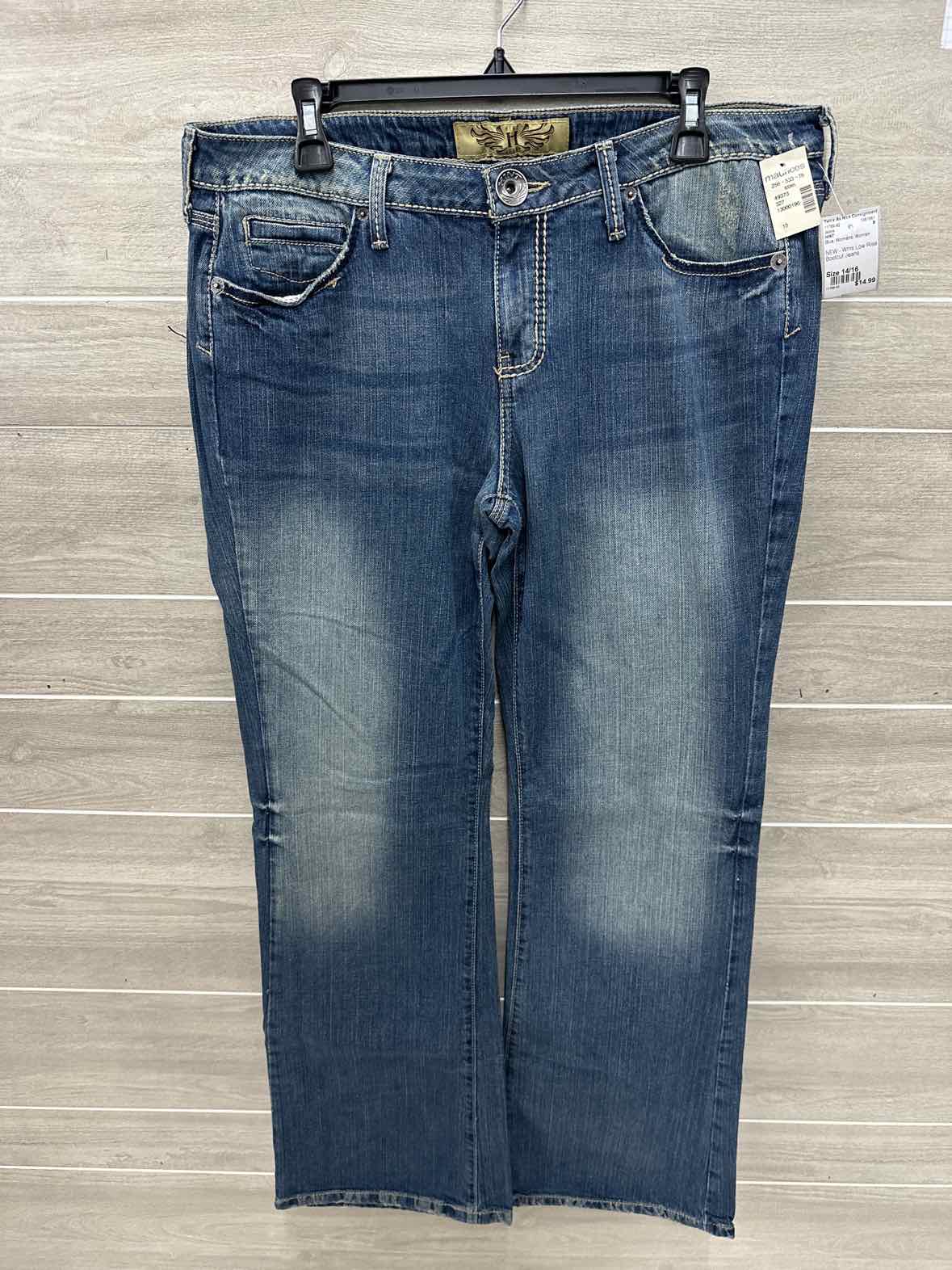 HINT Size 14/16 Blue Womens Jeans