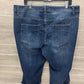 Faded Glory Size 18W Blue Plus Jeans