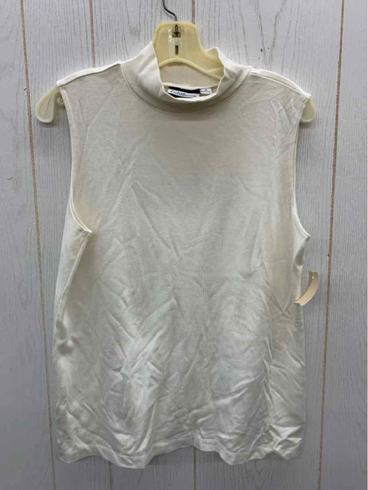 Croft & Barrow Cream Womens Size XL Shirt