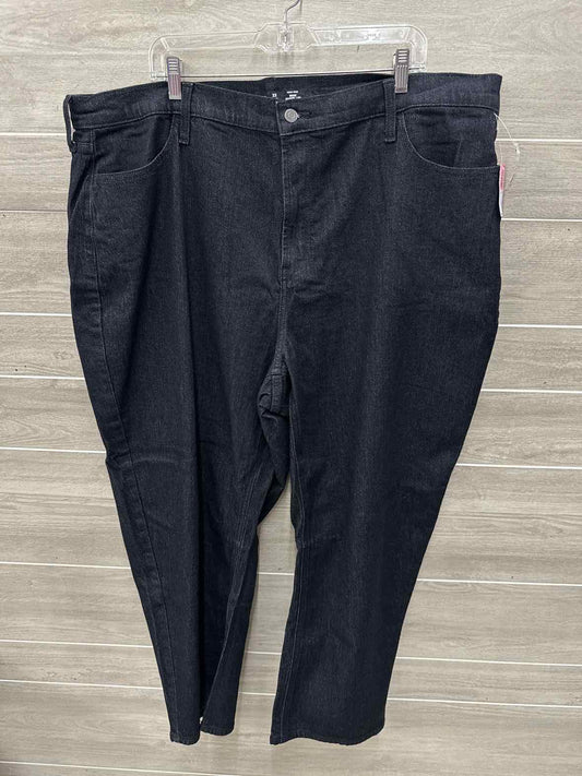 Old Navy Size 22 Tall Black Plus Jeans