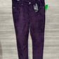 Lee Size 12 Long Purple Womens Pants