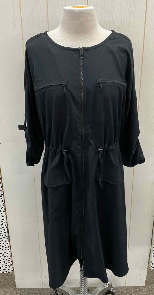 Soft Surroundings Black Womens Size 6 Dress