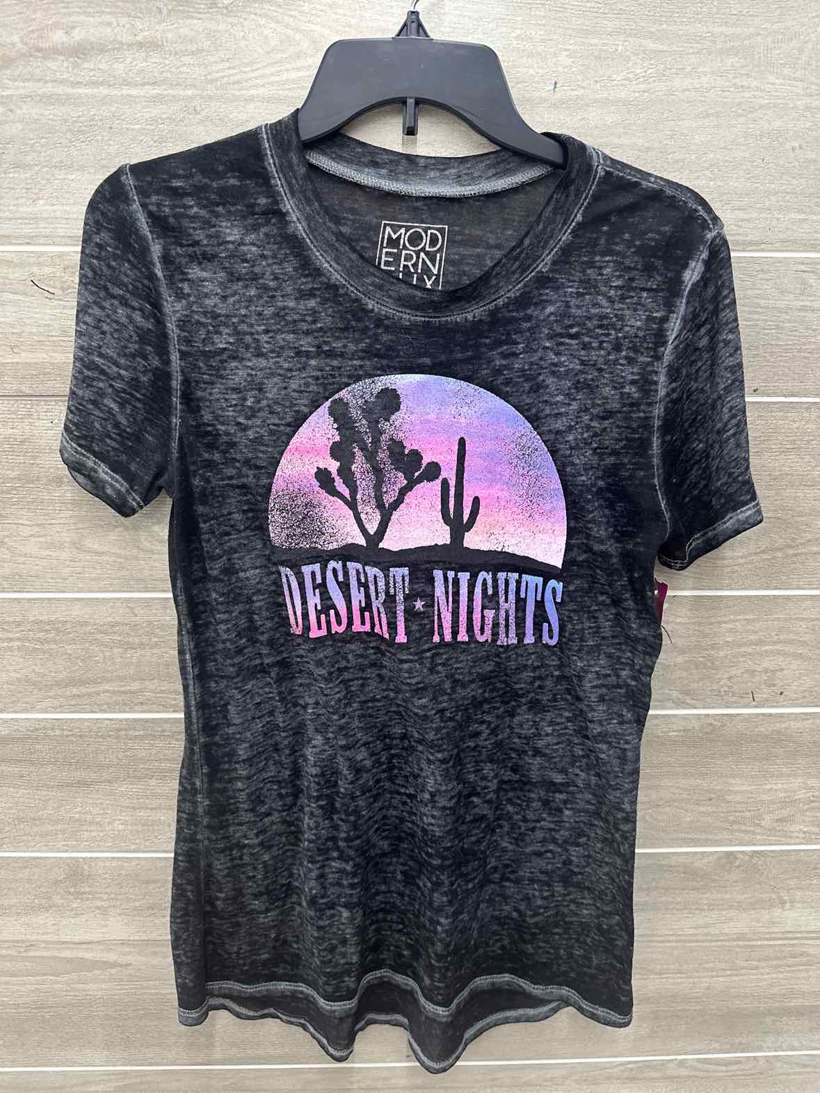 Modern Lux Size S Black Womens Shirt