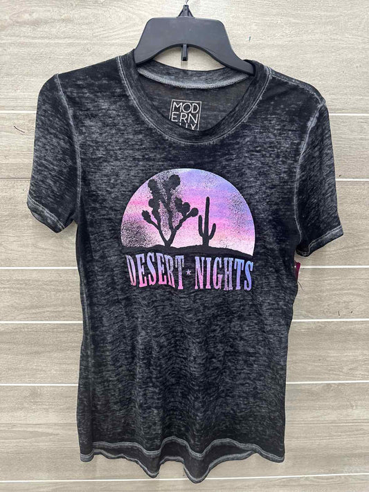Modern Lux Size S Black Womens Shirt