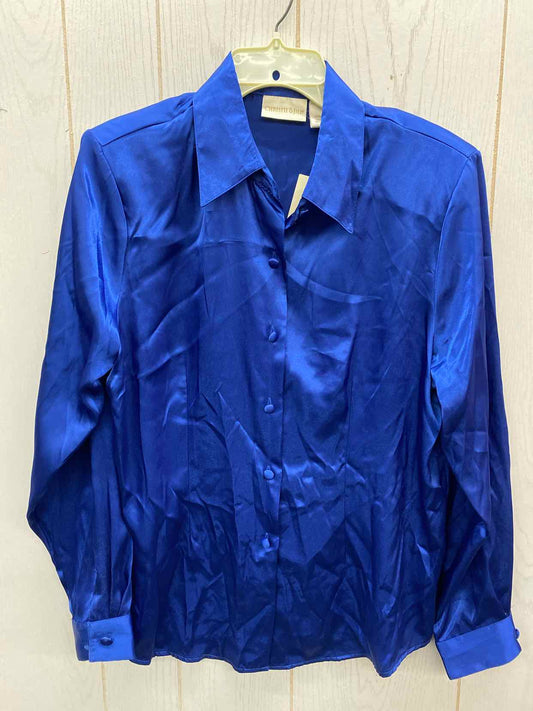 Christie & Jill Blue Womens Size L/XL Shirt