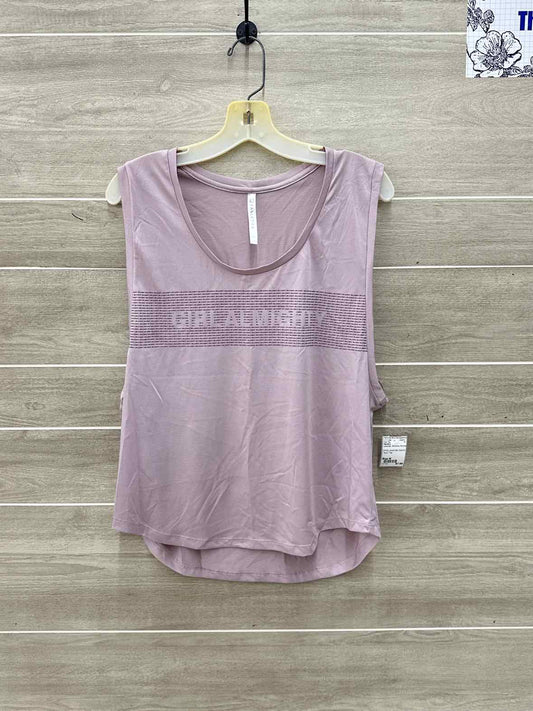 Fabletics Lavender Womens Women Size M Tank Top