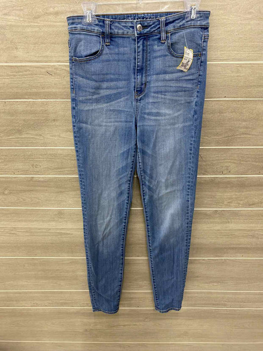 American Eagle Blue Womens Size 10 Long Jeans
