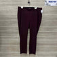 Maurices Size 18W Burgundy Plus Pants