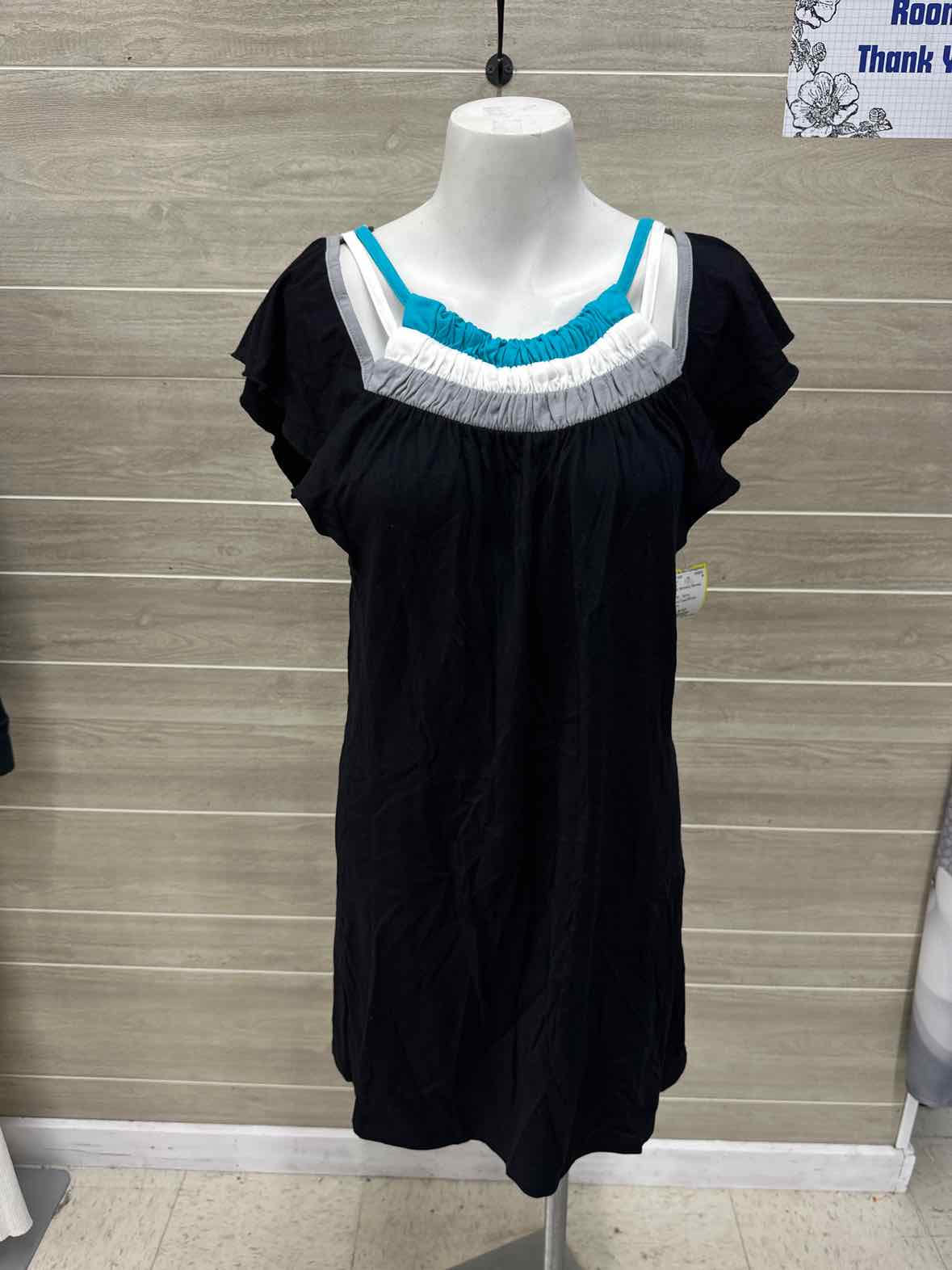ANA Size 8/10 Black Womens Dress