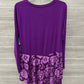 LOGO Size M/L Purple Womens Shirt