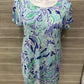 Lilly Pulitzer Size 14 Blue Womens Dress