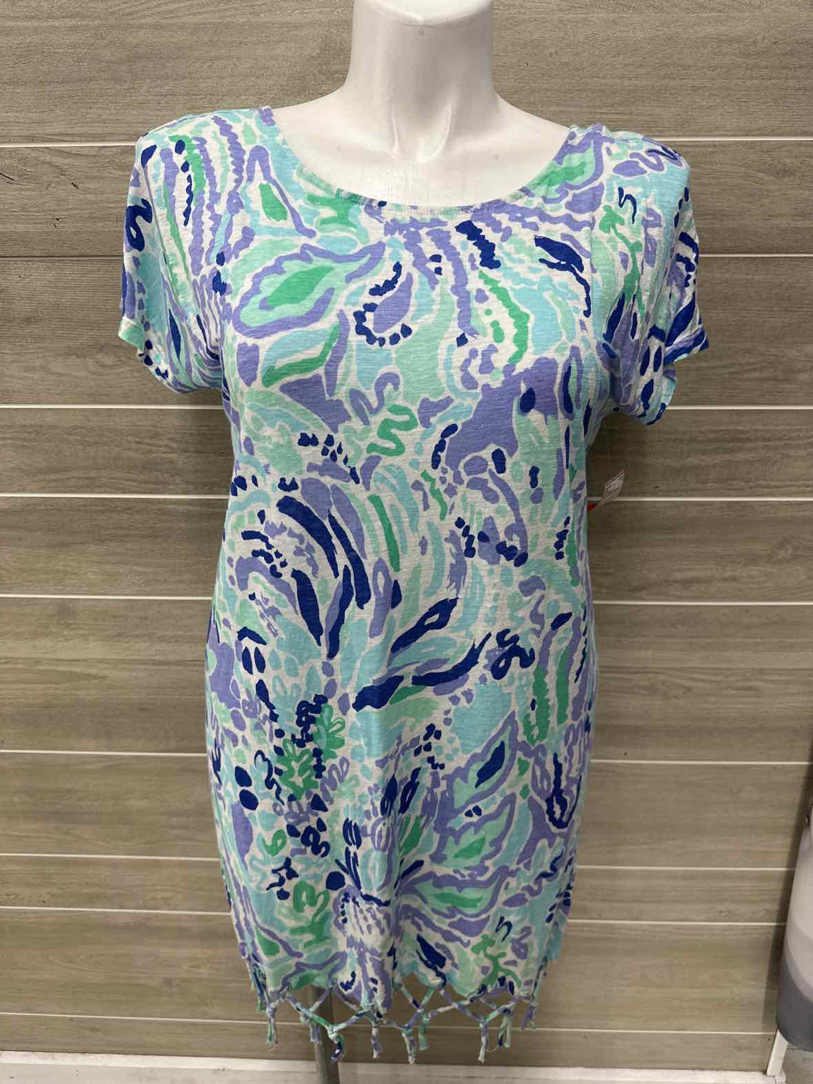 Lilly Pulitzer Size 14 Blue Womens Dress