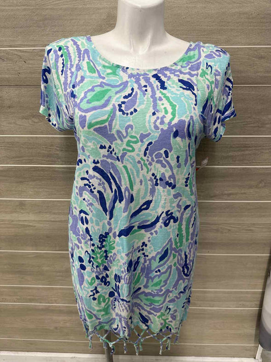 Lilly Pulitzer Size 14 Blue Womens Dress