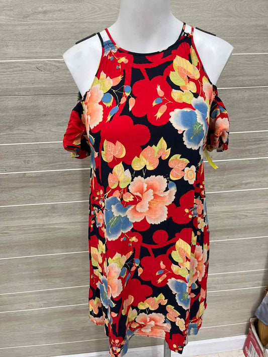 LOFT Size 2P Red Petite Dress