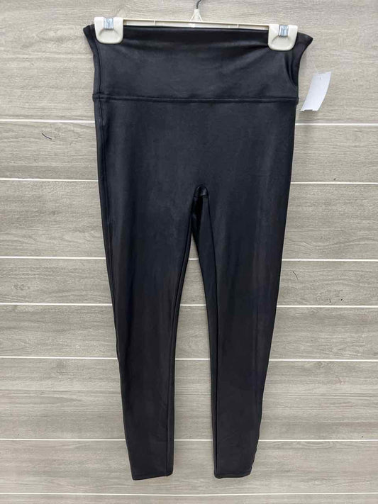 Spanx Black Womens Women Size L Leggings