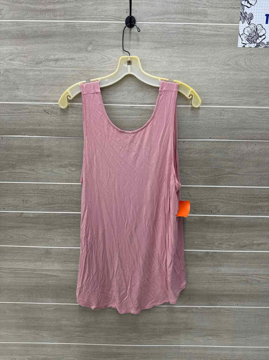 Pink Womens Women Size XL Tank Top