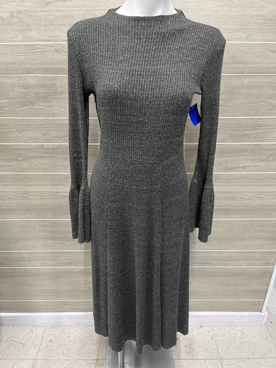 Who What Wear Size 6 Gray Womens Dress