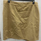 Talbots Tan Womens Size 24W Skirt