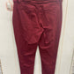 Maurices Burgundy Womens Size 8/10 Pants