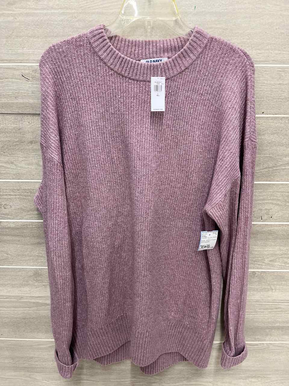 Old Navy Size L Tall Lavender Womens Sweater