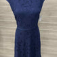 Wisp Size 6 Navy Womens Dress