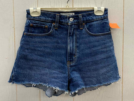 Abercrombie & Fitch Blue Womens Size 0/1 Shorts