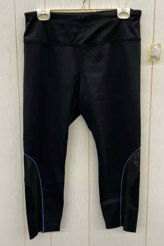 Avia Black Womens Size 16 Leggings